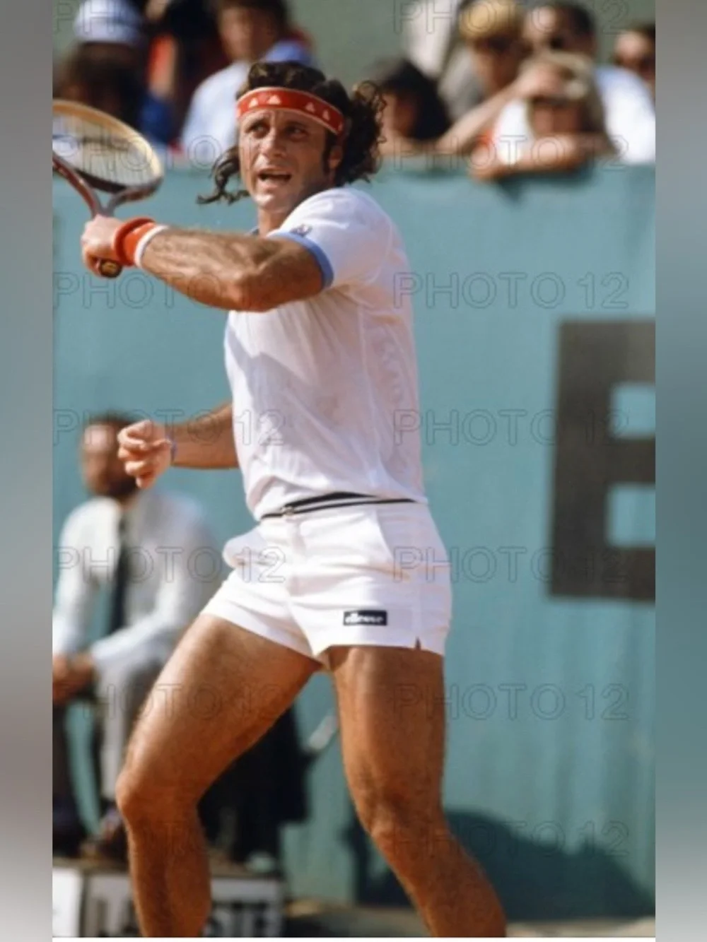 Vintage 70s 80s Ellesse White Tennis Shorts GOAT Terry Size 34 NWT Dead Stock
